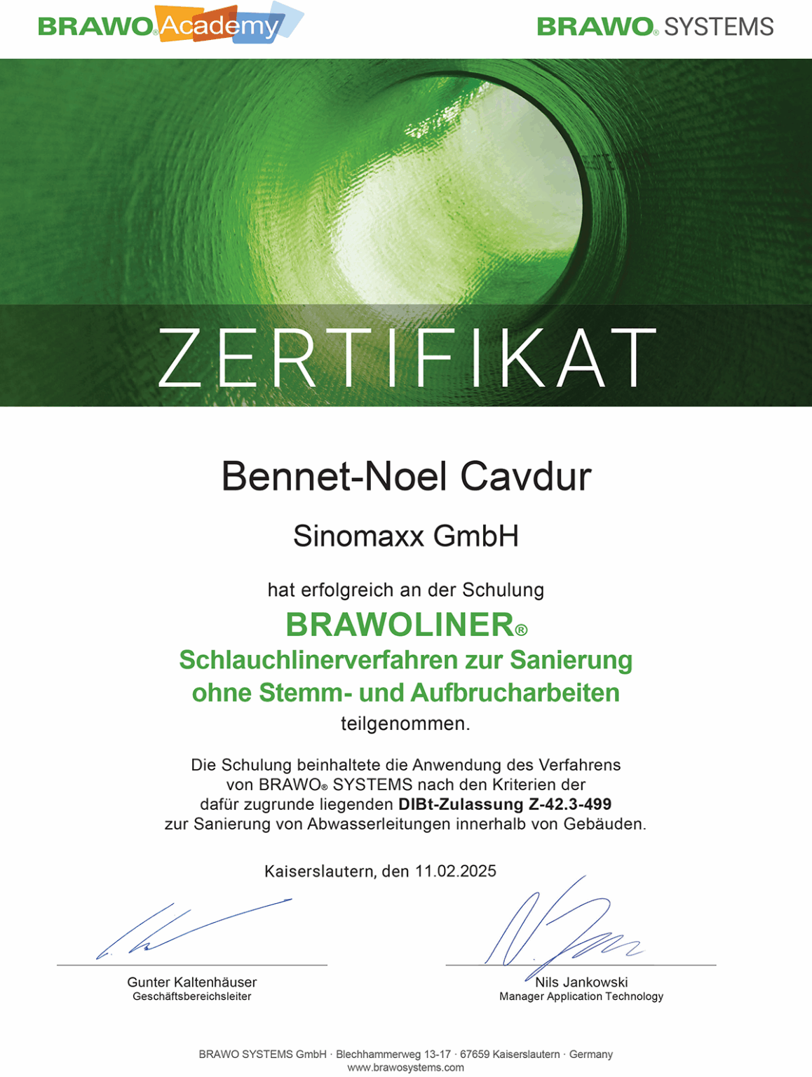 Brawoliner-Bennet